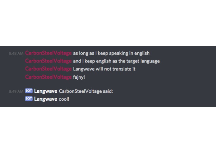 Langwave – screenshot 2