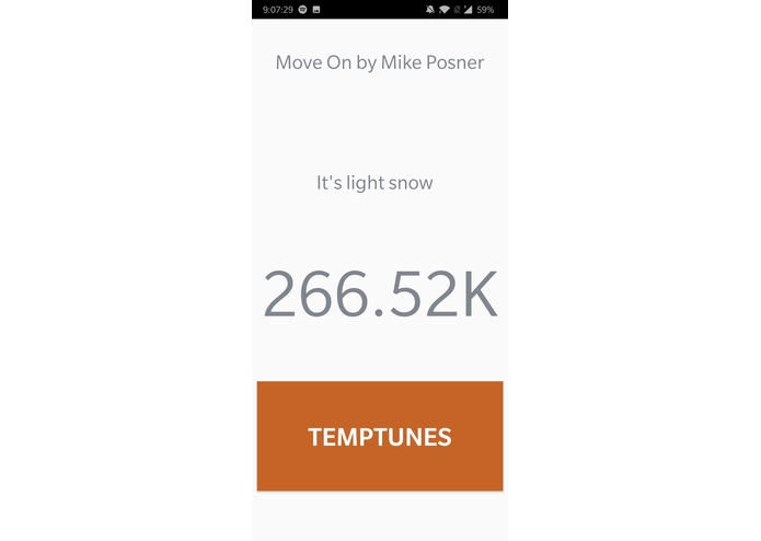 TempTune – screenshot 2