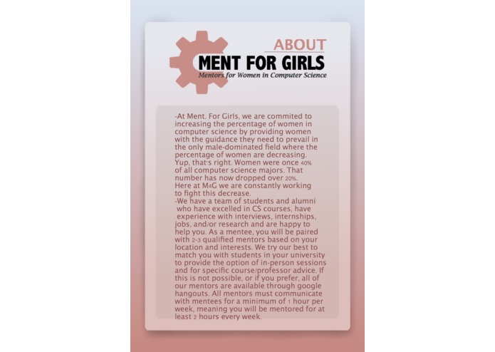 Ment. For Girls – screenshot 1