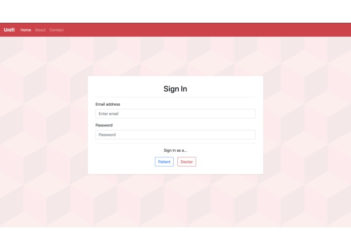 Unifi – screenshot 1