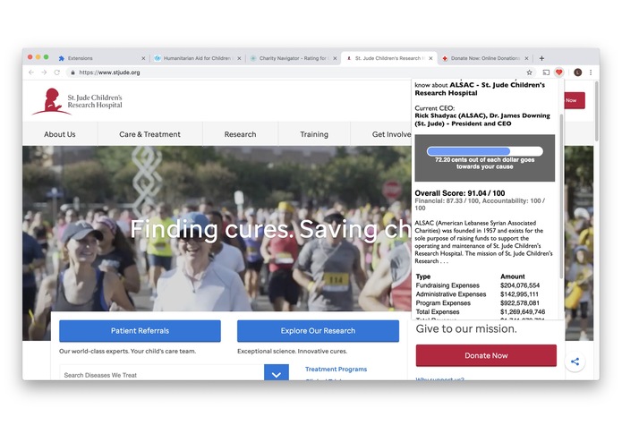 Charity Checker – screenshot 1