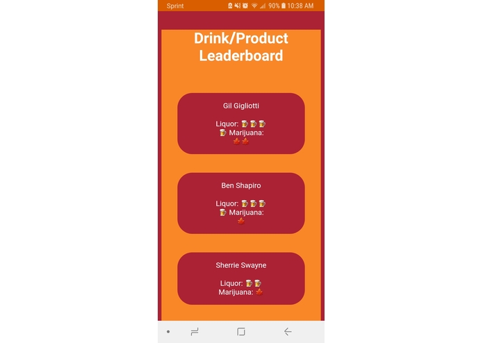 UI for Constellation Brands products – screenshot 3