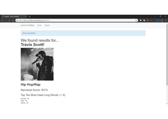 LyricsOverflow – screenshot 3