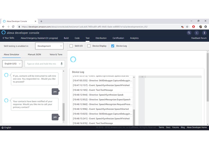 Alexa Emergency Assistant – screenshot 3