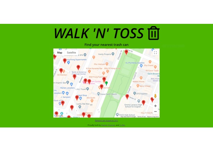 Walk 'N' Toss – screenshot 1