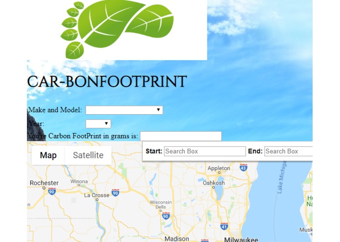 car-bonfootprint – screenshot 1