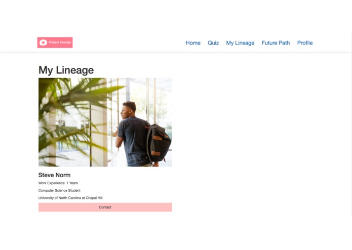 Project Lineage – screenshot 2