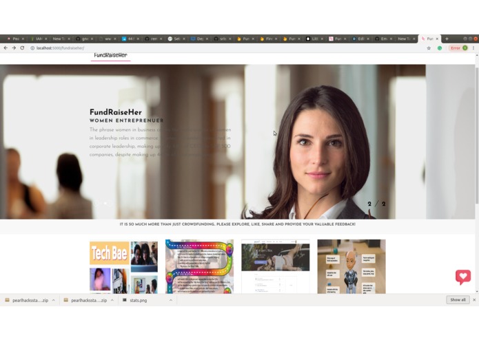 FundRaiseHer – screenshot 3