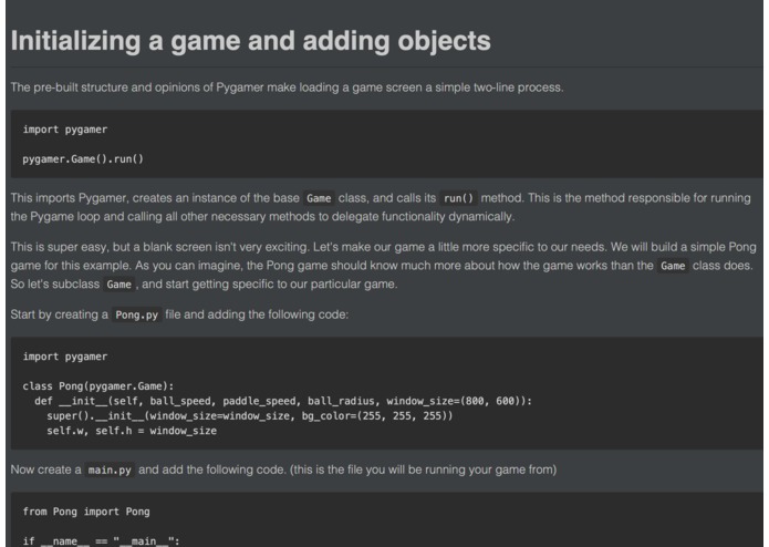 pygamer – screenshot 1