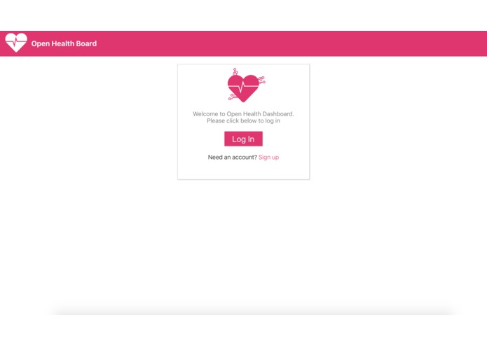 Open Health Board – screenshot 1
