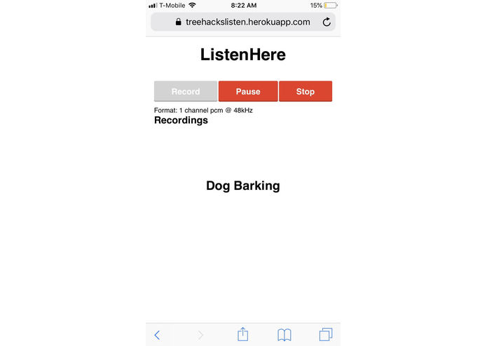 ListenHere – screenshot 1