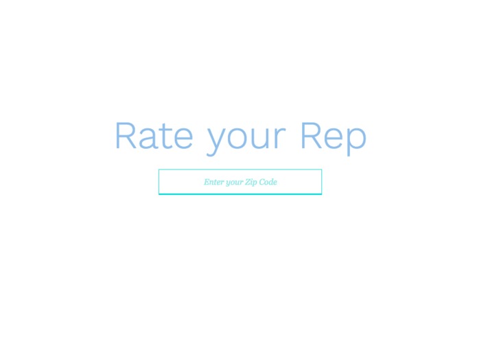 Rate your representative – screenshot 1
