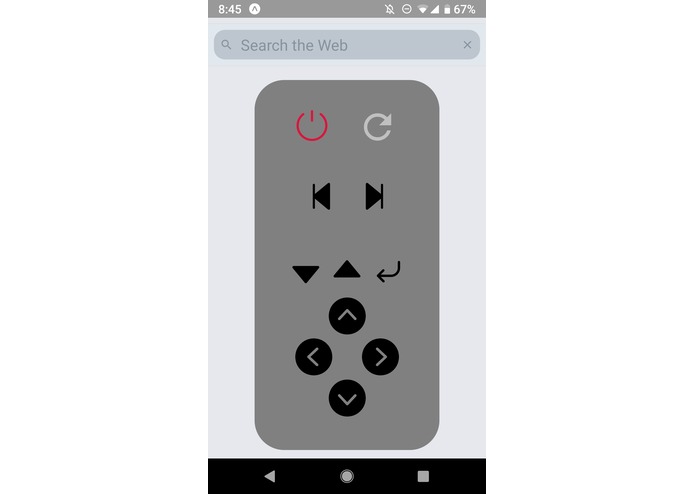 Webmote – screenshot 1