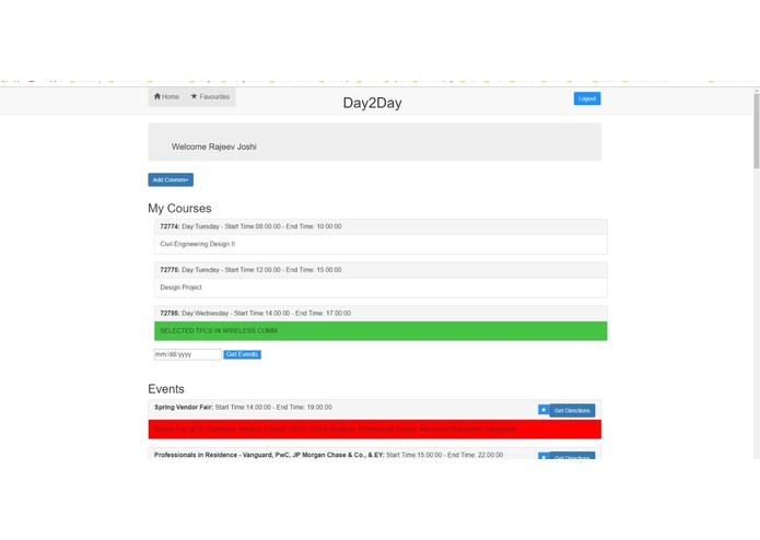 Day2Day – screenshot 3