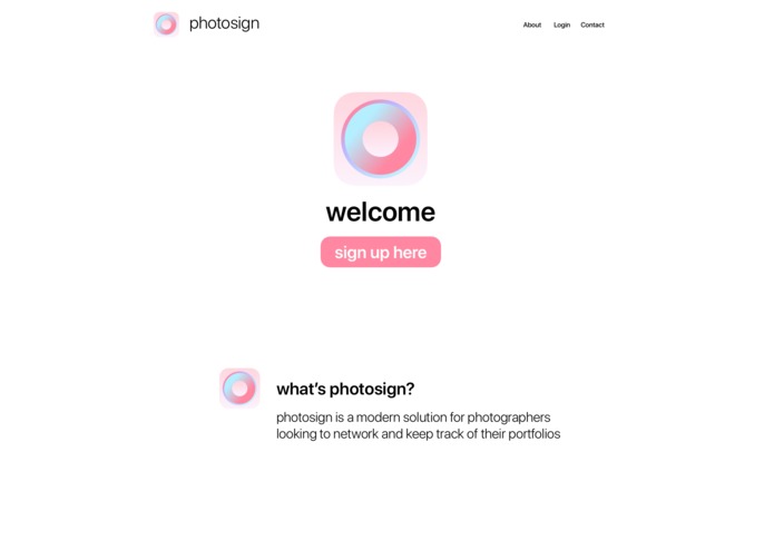 Photo Sign – screenshot 2