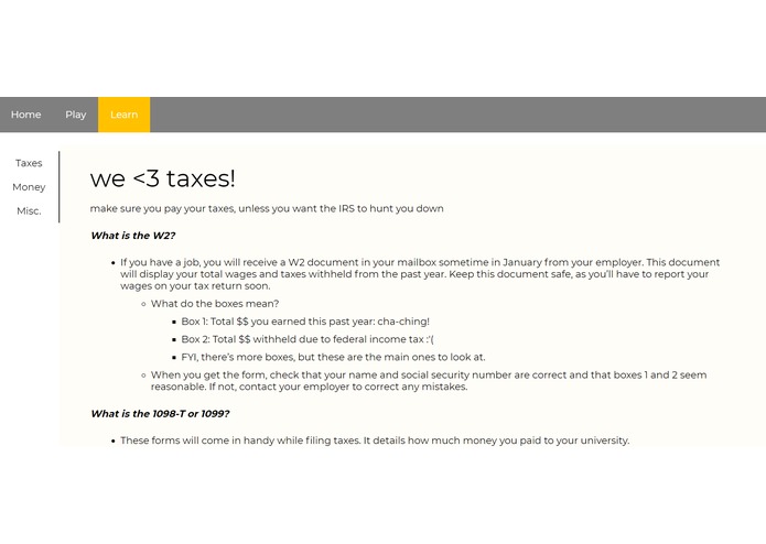 S.E.E.K. Financial Literacy – screenshot 2