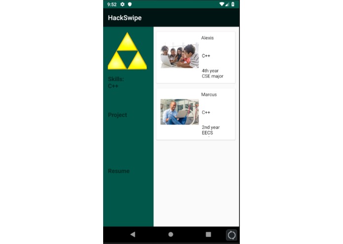 HackSwipe – screenshot 2