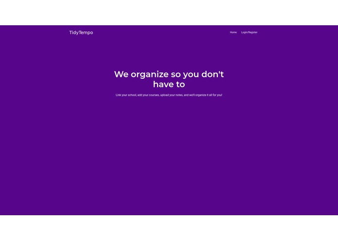 TidyTempo – screenshot 1