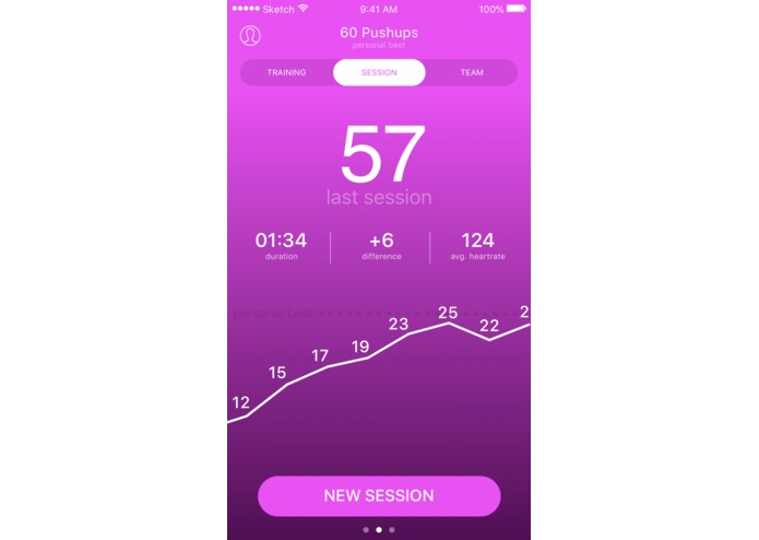Push-Ups Personal Trainer – screenshot 2