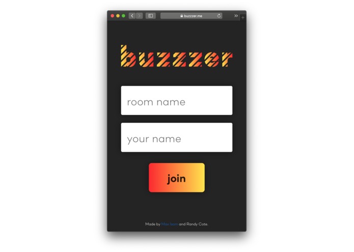 buzzzer – screenshot 1