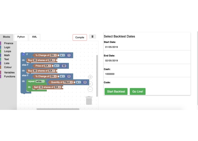 StockBlocks – screenshot 1