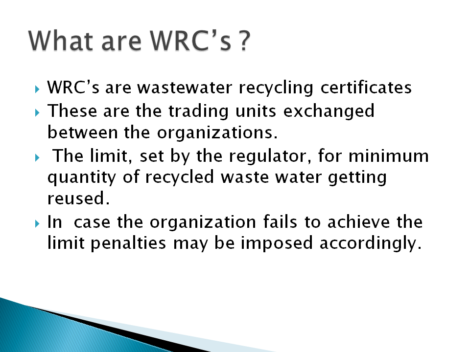 waste water organisation recycling and management | Devpost