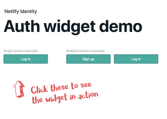 netlify-identity-widget – screenshot 1