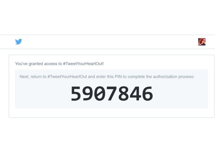 #TweetYourHeartOut – screenshot 2