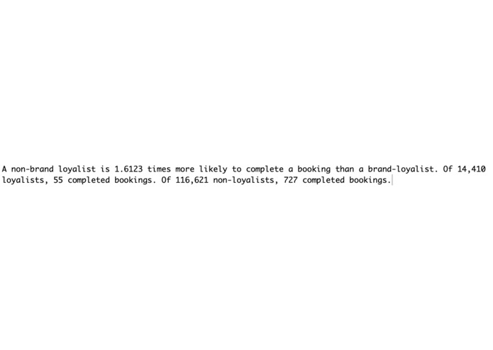 Loyalist Bookings – screenshot 1