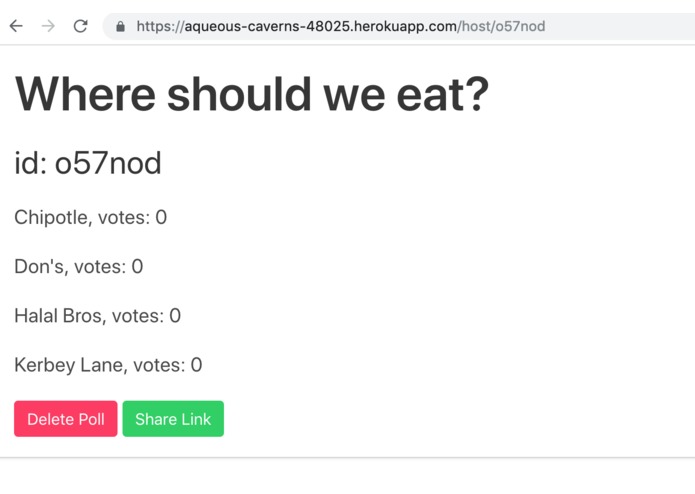 UTDVote+ – screenshot 1