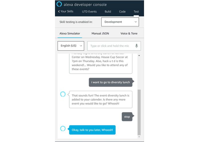 Alexa - Events at UTD – screenshot 3