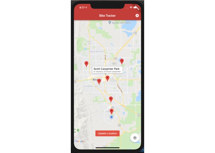 Bike Ride Tracker – screenshot 2