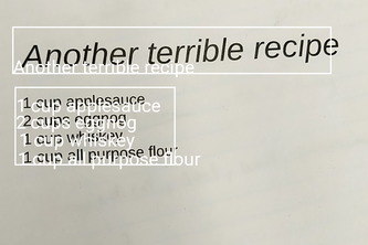 Recipe recognition and healthy replacement recommender