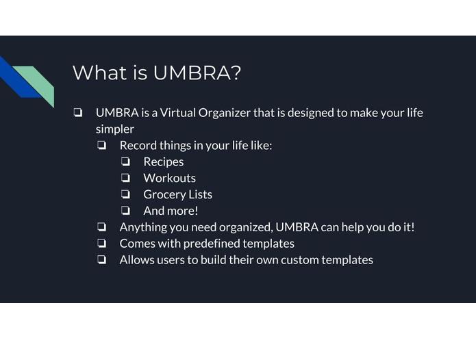 UMBRA – screenshot 2