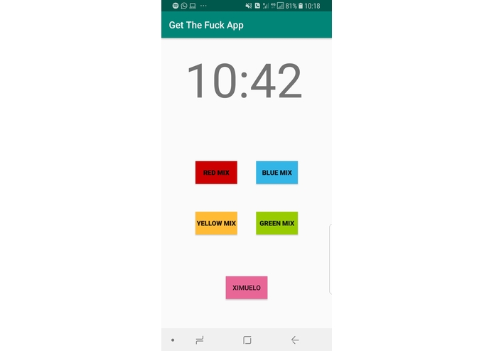 Get The Fuck App – screenshot 1