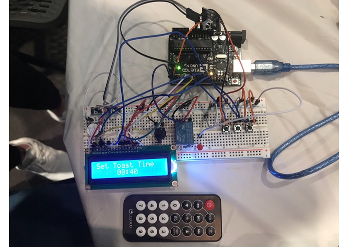 Remote Controlled Toaster Timer – screenshot 1