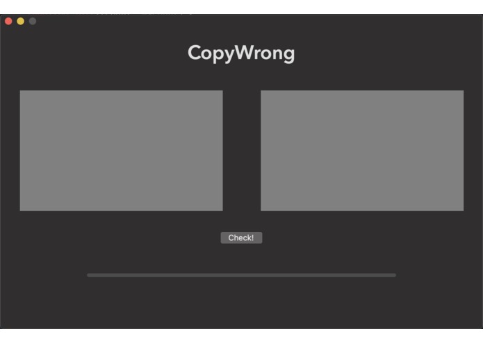 CopyWrong – screenshot 2