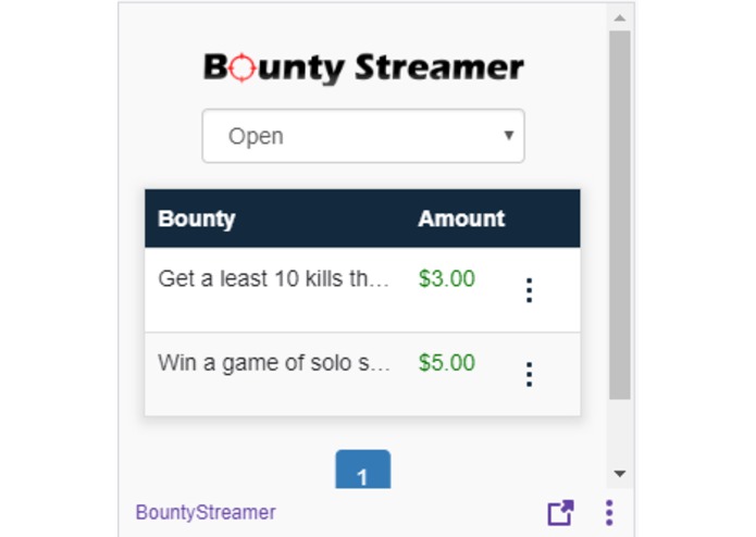 BountyStreamer – screenshot 1