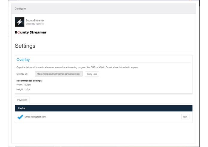 BountyStreamer – screenshot 2