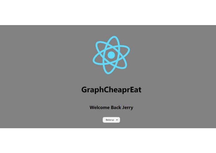 GraphCheaprEat – screenshot 1
