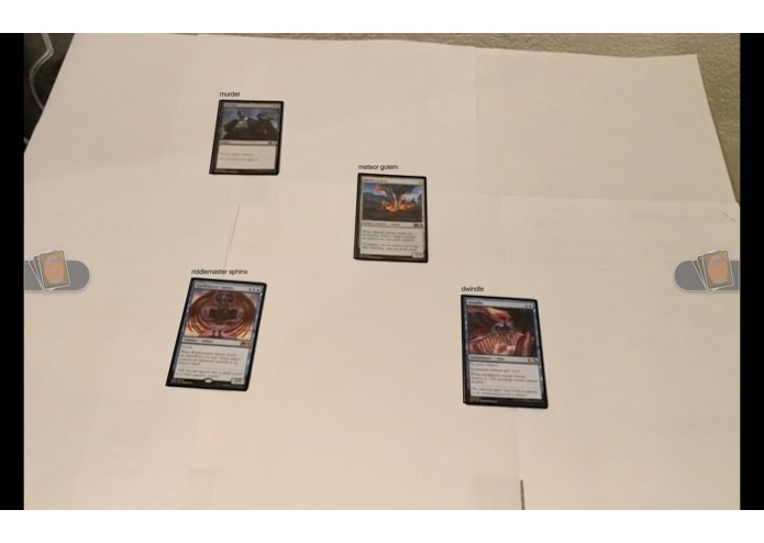 Image recognition & card analysis for tabletop games – screenshot 1