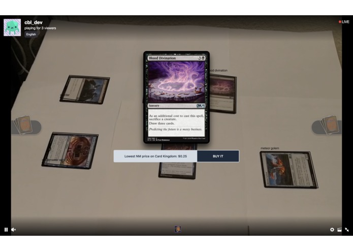 Image recognition & card analysis for tabletop games – screenshot 3