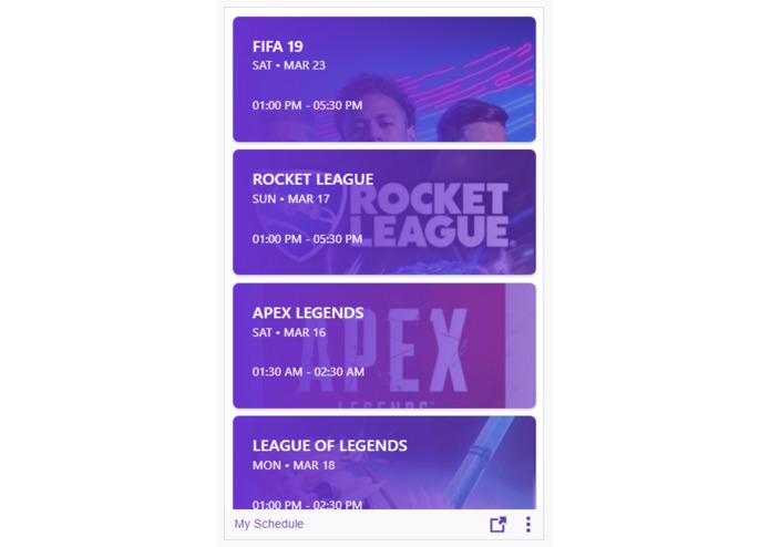 My Schedule – screenshot 4