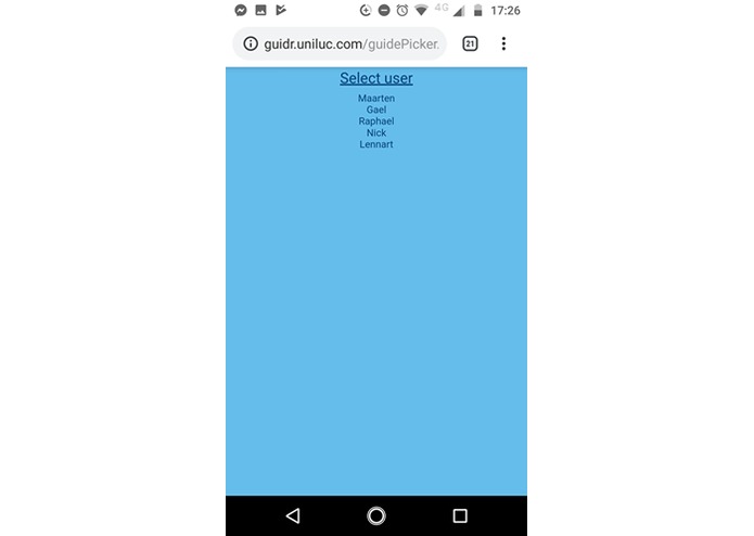 Guidr – screenshot 2