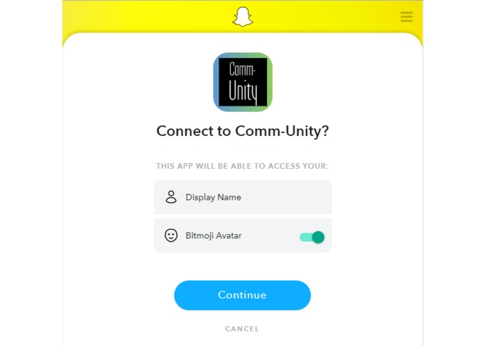 Comm-Unity – screenshot 1