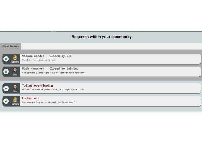 Comm-Unity – screenshot 2