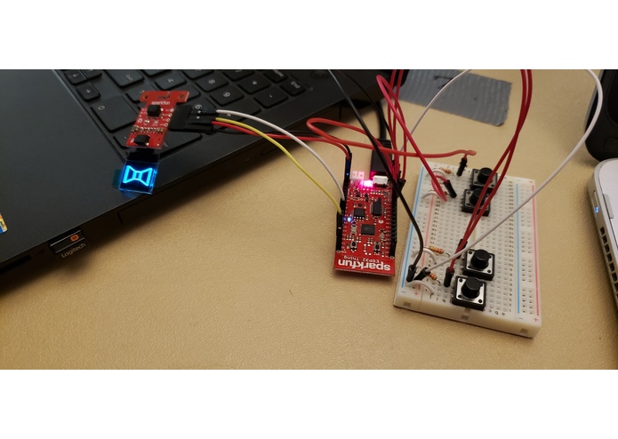 OLED Raycaster – screenshot 1