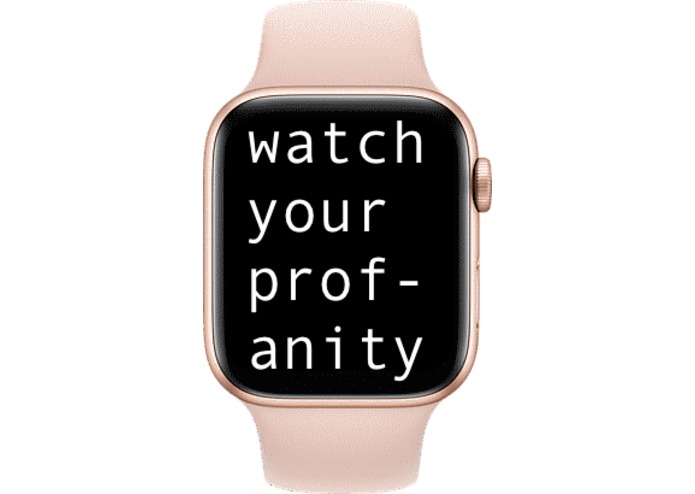 Watch Your Profanity – screenshot 1