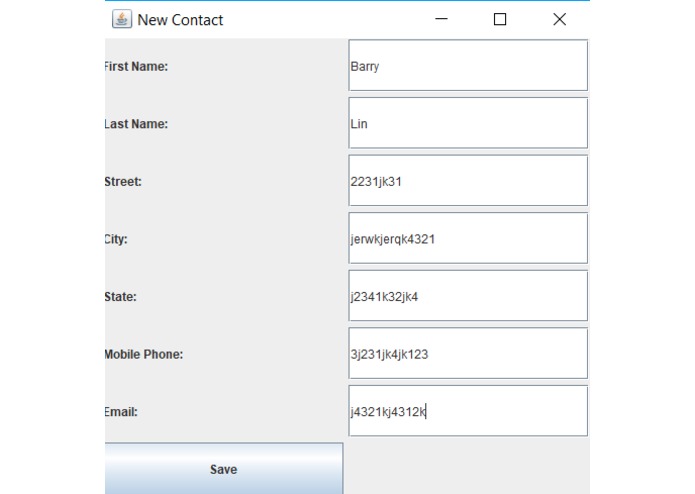 Contacts Portable – screenshot 1
