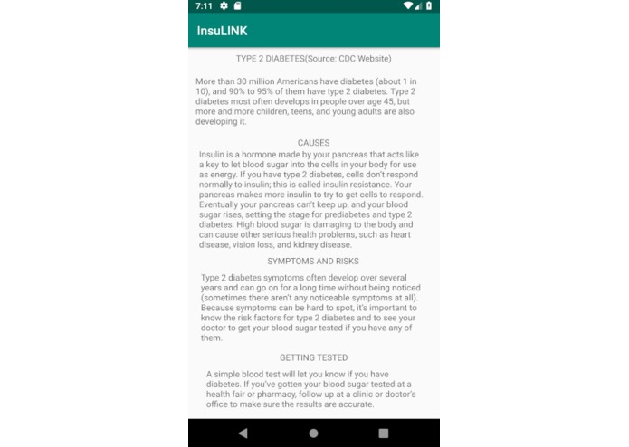 InsuLINK – screenshot 4